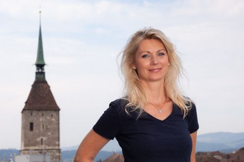 Andrea Decreuze-dit-Dupoil, Podologin EFZ im Kosmetikstudion Salon drue in Aarau